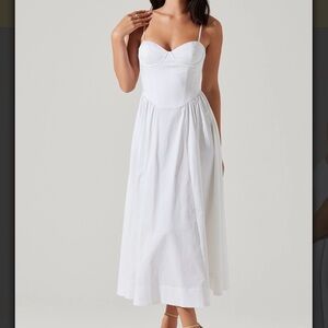 ASTR the label Bellamy Bustier Midi Dress